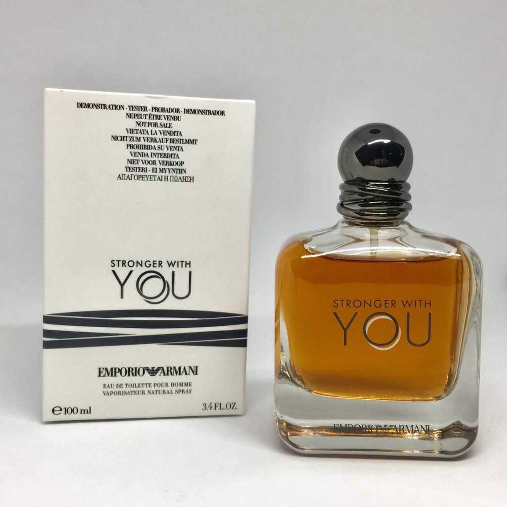 ARMANI STRONGER WITH YOU Men EDT 100ML Orginal TESTER