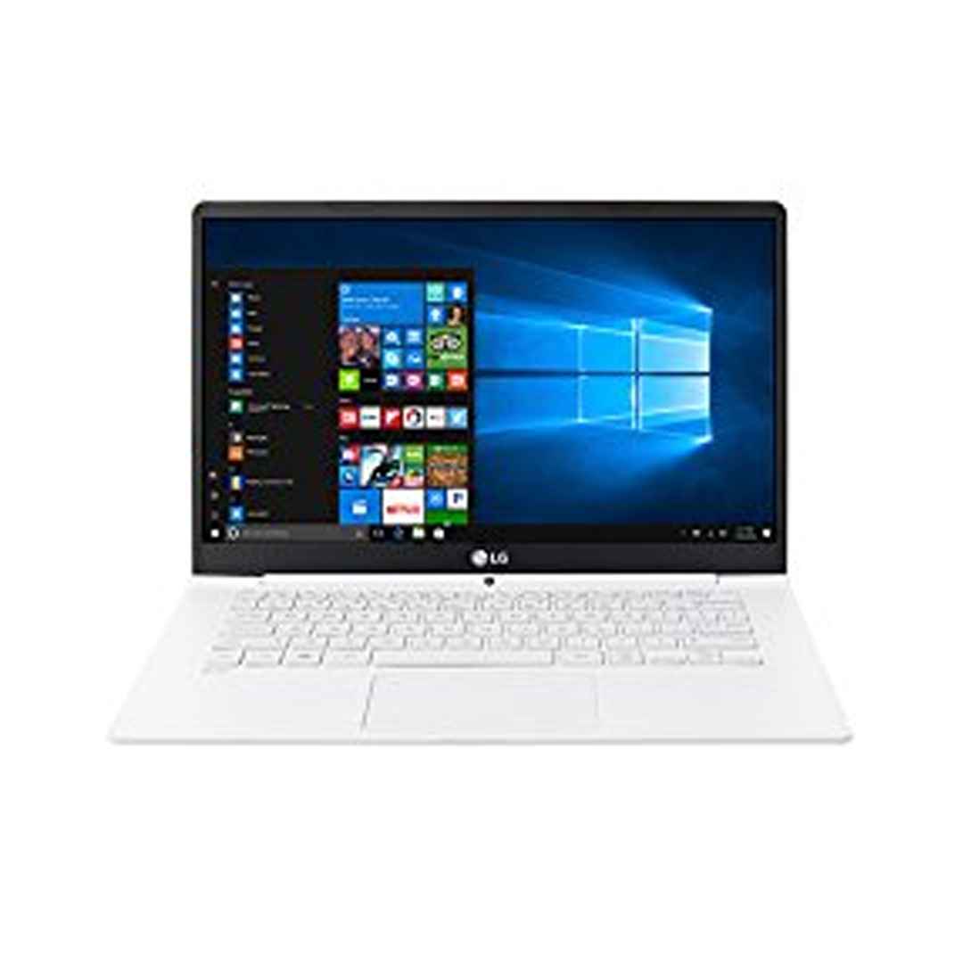 LG 14Z970-G-AA52E1 Laptop - Intel Core i5-7200U, 14-Inch FHD IPS, 256GB, 8GB, English-KB, Windows 10, White
