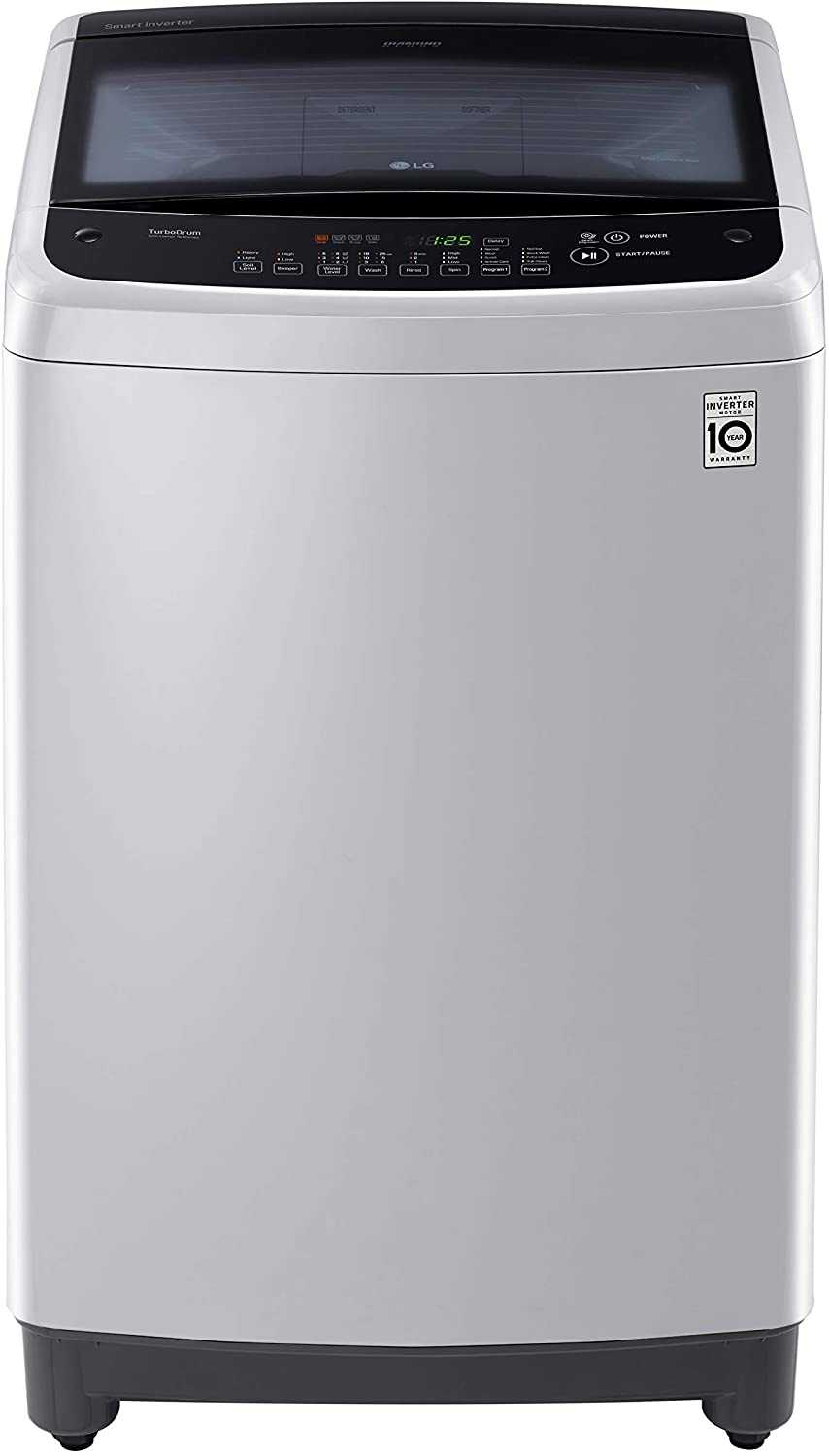 LG 12 Kg Top Load Washing Machine, Silver - T1788NEHTE