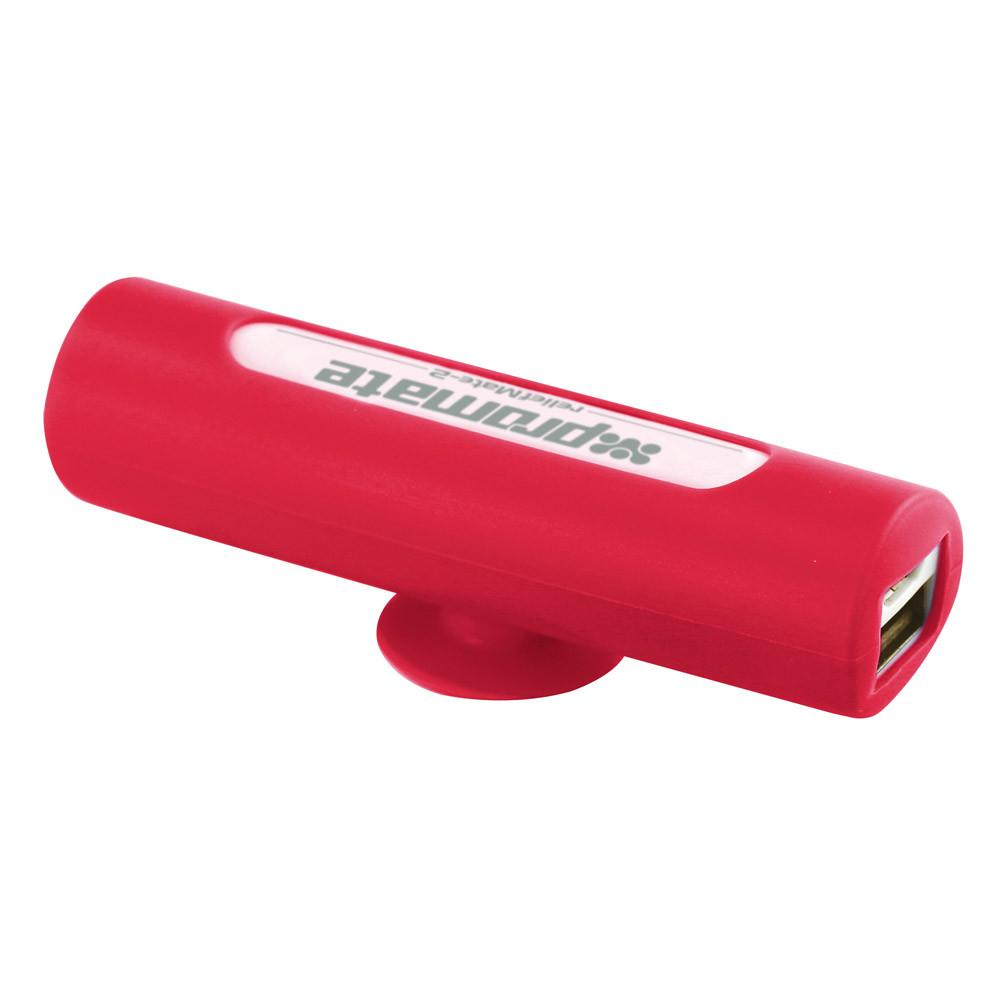 Promate 2200mAh Ultra‐Small Power Bank with Stand FuncƟon, Red