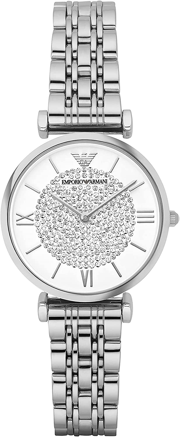 Emporio Armani Women s Two Hand Stainless Steel Watch AR1925