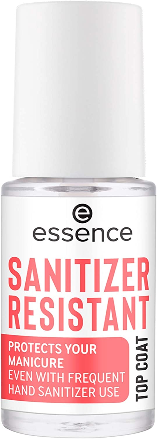 Essence Sanitizer Resistant Top Coat 8 ml, White