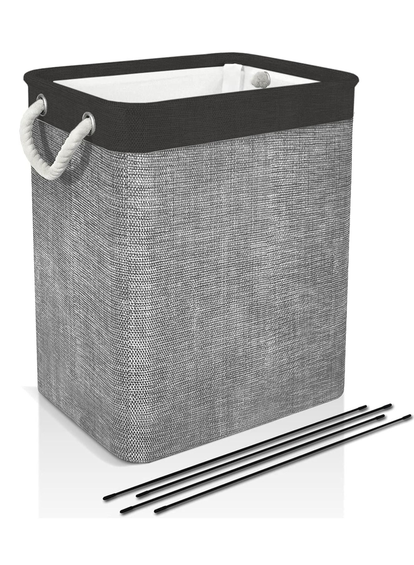 Laundry Basket with Handles and Brackets Small Large Tall Hamper