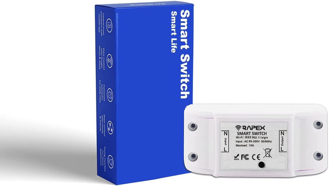 Melfi™ Smart WiFi Switch Wireless Remote Control Switch 10A-240VAC