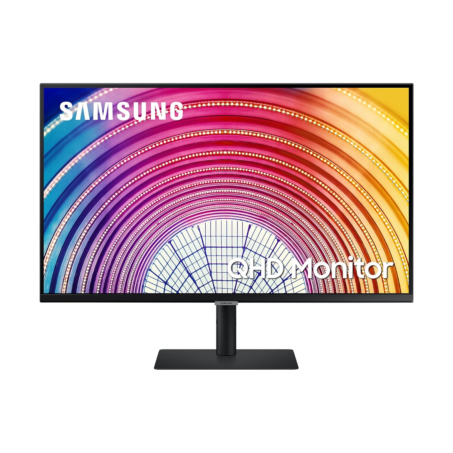 Samsung 32-inch 80cm QHD Monitor, Bezel Less Design, 1 Billion Colors LS32A600NWWXXL - Black