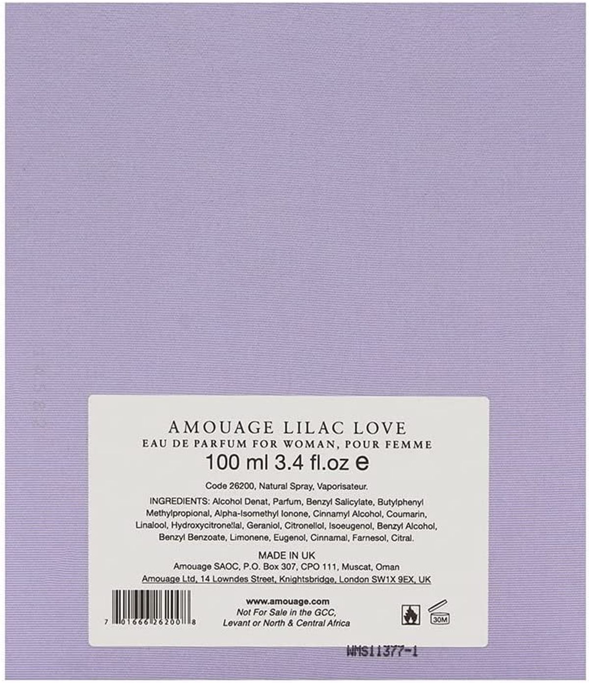 Amouage Lilac Love Eau De Parfum 100 ml