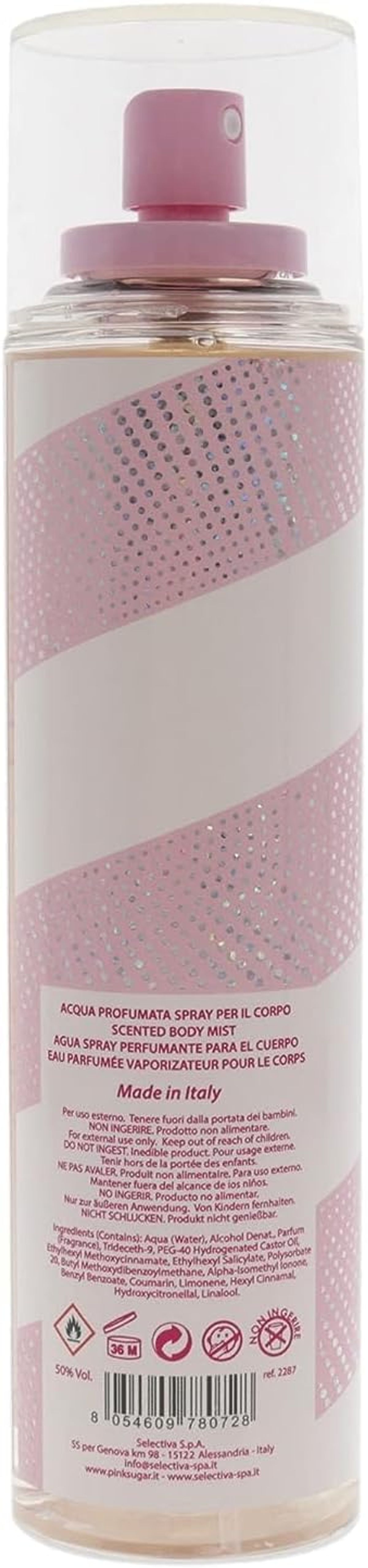 Pink Sugar Body Mist for Women, Perfume and Body Spray, 8 Fl. Oz