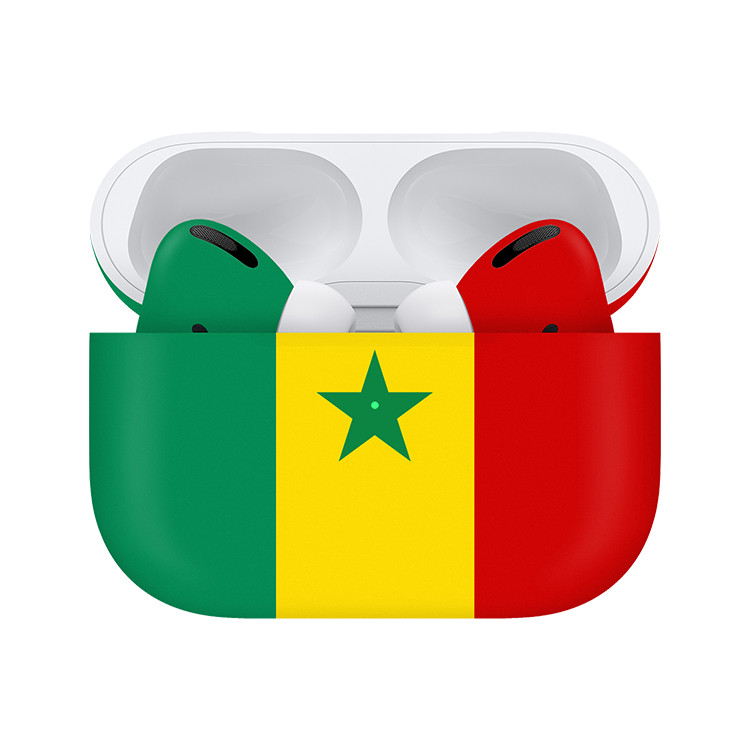 Apple Airpods Pro (2nd Generation) Customized By Caviar Matte Senegal Flag