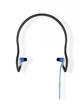 Energy Sistem Sport 2 - In-Ear Sports Headphones (Neckband-fit, Sweatproof Technology, Playback Control, Microphone) Blue