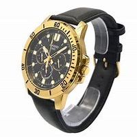 CASIO Men's Leather Analog Watch MTP-VD300GL-1EUDF