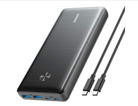 Anker PowerCore III Elite 25600 87W Power Bank - Power Delivery Battery Charging Set - Compatible with MacBook Air/Pro/Dell XPS - iPad Pro - iPhone 13/12/11/Mini/Pro