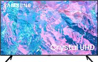 Samsung Smart TV, Crystal UHD 4K, CU7000, 43 Inch, Black, 2023, Crystal Processor 4K, PurColor, Smart Hub, UA43CU7000UXZN