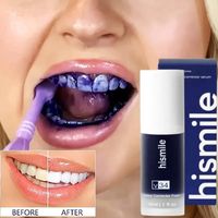 Purple Toothpaste Color Corrector | Tooth Cleansing Toothpaste | Teeth Whitening Oral Mousse Toothpaste - 30 ml