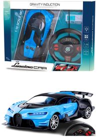 Gravity Induction Remote Control Luxurious Toy Car Scale 1:16 (Blue)