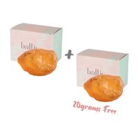 Buy 1  20 gr +  1 Free  20 gr Organic Amber soap
