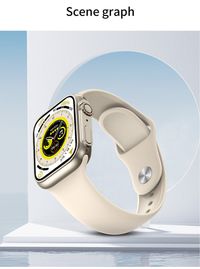 Z59 Ultra Smart Watch Series 8 Wireless Charger Calls Health / Sport Tracker Bluetooth Smartwatch White