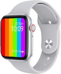 Smartwatch W26 Sleep Monitor, Find My Phone, Email, Blood Pressure Monitor, Phone, Alarm, Calendar, Pedometer, Heart Rate Monitor White / Grey