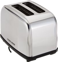 Black+Decker 2 Slice Cool Touch Bread Toaster, White - ET222-B5 /2-Slice/Silver