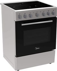 Midea 60 X 60 cm Cerami Cooker with Full Safety, Silver - VC6814,