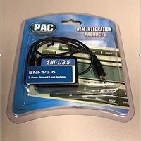 PAC SNI-1/3.5 3.5-mm Ground Loop Noise Isolator Works with iPod/Zune/iRiver and Others, Black