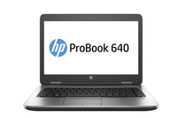 HP ProBook 640 G2 Core i5-6th Generation 8GB RAM 256GB 14 Inch Screen Display - Silver and Black.