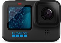 GoPro HERO11 Black Waterproof Action Camera with 5 3K60 Ultra HD Video 27MP Photos 1 1 9 Image Sensor, CHDHX-111-RW