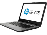 HP 348 G4 14Inches HD Display Intel Core i5 7thGen 8GB Ram 256GB SSD Eng KB Silver/ Black