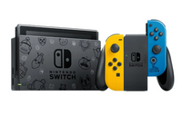 Nintendo Switch with Yellow and Blue Joy-Con - Fortnite Wildcat Bundle - game console - Full HD - Fortnite