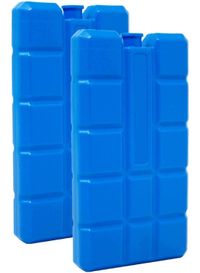SYOSI Reusable Ice Packs for Lunch Boxes or Coolers Ice Pack Bricks Freezer Blocks Freezer Packs (Pack of 2)