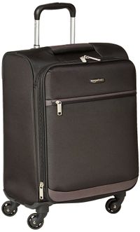 Softside Carry-on Spinner Luggage Suitcase - 21 Inch, Black