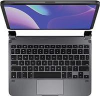 Brydge 11.0 Pro+ Wireless Keyboard with Trackpad | Compatible with iPad Pro 11-inch (1st, 2nd & 3rd Gen) | Native Multi-Touch Trackpad | Backlit Keys | (Space Gray)