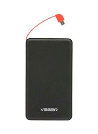 VEGER 15000.0 mAh Portable Power Bank Black/Red