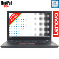 Lenovo ThinkPad T470 Laptop | Intel Core i5-6th Gen | Ram 8GB DDR4 | SSD 256GB | 14-Inch Screen | Windows 10