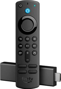 Amazn Fire TV Stick 4K (2nd Gen) Streaming Media Player With Alexa Voice Remote (3rd Gen) Black