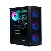 Gaming PC, Titan 4 Fan, Processor - RYZEN 5 4500, Motherboard - A520MK,  Ram - 16GB 3200MHZ DDR4, Hard Drive NVME - 1TB, Graphics Card  GPU - GTX 1650, PSU - 500W 80+ BRONZE,  OS - WINDOWS 11, Black Color