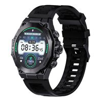 Black Shark S1 Pro Smartwatch, 15 Days Battery Life, 1.43” AMOLED Display, Gaming Health Monitoring Mode, 100+ Sports Mode, IP68 - Black