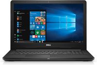 Dell Inspiron 3567 15 Inch 7th Generation Core i3 7100U 2.40 GHz Processor 15.6" HD Touch Display - Intel HD Graphics 620 - US Full Keyboard - DVD RW Drive - Windows 10 Home 256GB SSD - 8GB DDR4 RAM - Black