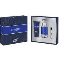 MONT BLANC EXPLORER ULTRA BLUE (M) SET EDP 100ML+ EDP 7.5ML + SG 100ML