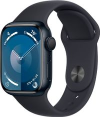 Apple Series 9 41MM/ML (GPS) SMART WATCH (MR8X3LL/A) Midnight Aluminum / Midnight