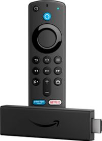 Fire TV Stick (الجيل الثالث) 4K مع جهاز تحكم Alexa Voice Remote وDolby Vision ومشغل الوسائط المتدفقة بتقنية HDR (يتضمن عناصر التحكم في التلفزيون)