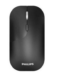 Philips M504 Wireless Mouse for Laptop, PC or Office, Black