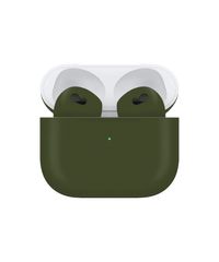 Apple Airpods (3rd Generation) Customized By Caviar Matte Army Green