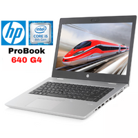 HP ProBook 640 G4 Core i5-8th Generation | ذاكرة عشوائية 8 جيجا بايت | SSD 256 جيجا | شاشة عرض مقاس 14.0 بوصة | نظام التشغيل Windows 10