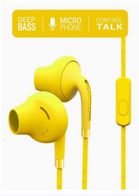 -إنيرجي سيستم Style 2+ In-ear, Deep Bass Earphones With Mic, Control Talk, Dual Length فانيليا