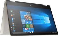 HP Pavilion x360 14-DW1010 2-IN-1 Core ™ i5-1135G7 256 جيجابايت SSD 8 جيجابايت 14 بوصة (1920 × 1080) شاشة لمس IPS WIN10 فضي