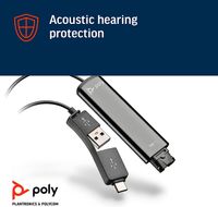 Poly - DA75 USB-A/USB-C digital adapter (Plantronics)