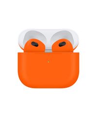 Apple Airpods (3rd Generation) Customized By Caviar Matte Neon Orange