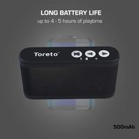 توريتو مكبر صوت بلوتوث لاسلكي TOR-340 Pro Booster Beat 3W مع شريط ذراع (أخضر)