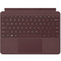 Microsoft Surface Go Signature Type Cover Ultra-Slim Design Backlit Glass Trackpad (KCS-00052) Burgundy