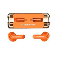 MONSTER XKT08 WIRELESS BLUETOOTH EARPHONE HEADSET EARBUDS TWS (Orange)